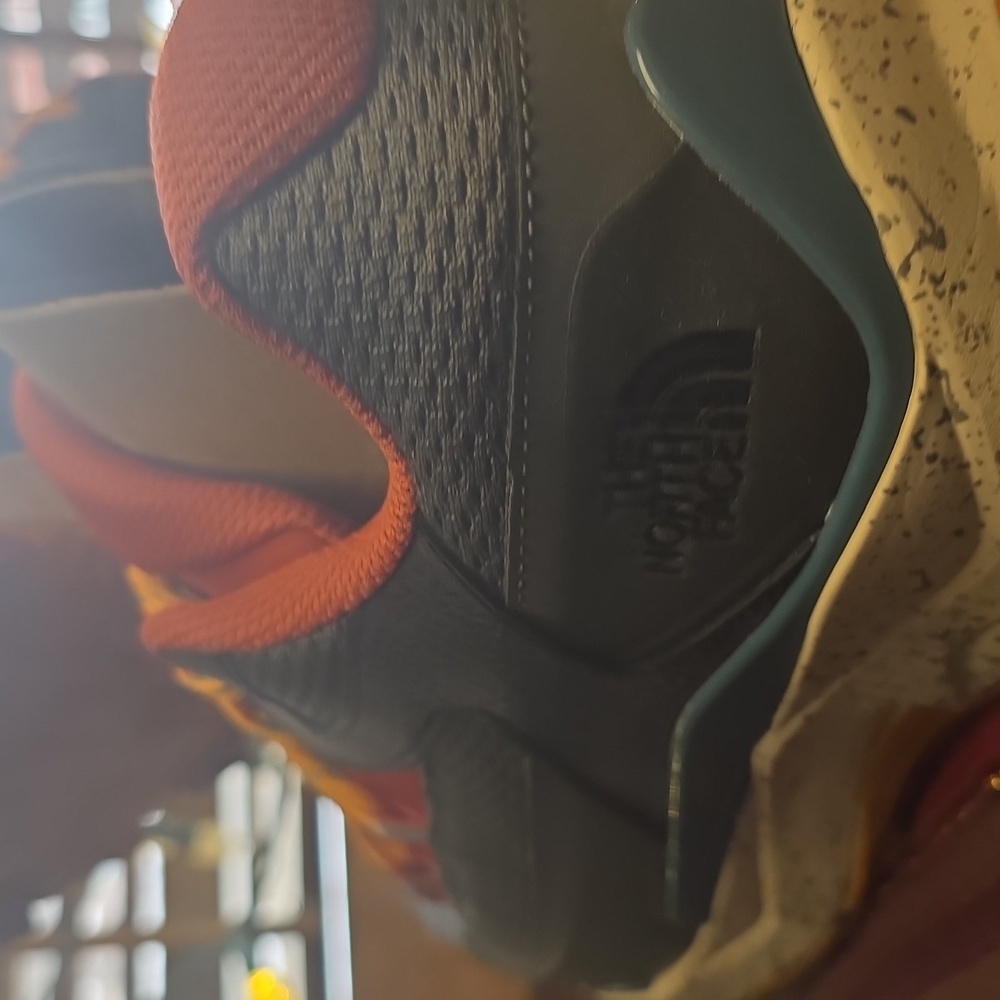The North Face Gray and Orange Sneakers - Picture 6 of 7
